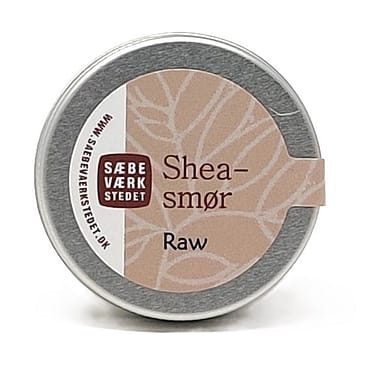 SÆBEVÆRKSTEDET Økologisk Sheasmør Raw 14 g