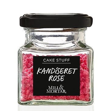 Mill & Mortar Kandiseret Rose 40 g