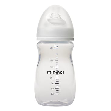 Mininor Sutteflaske plast 240 ml/ 0 mdr.