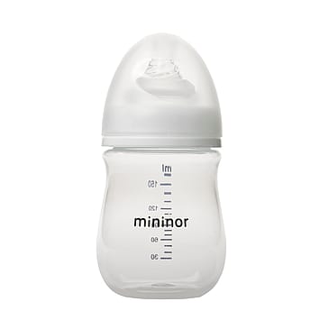 Mininor Sutteflaske plast 160 ml/ 0 mdr.