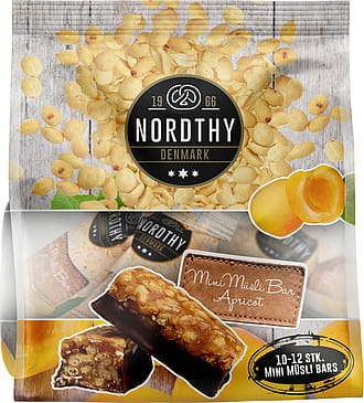 Nordthy Mini Müslibars Apricot 175 g