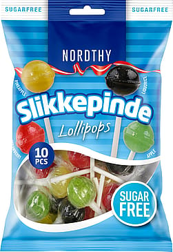 Nordthy Sukkerfri Slikkepinde 100 g