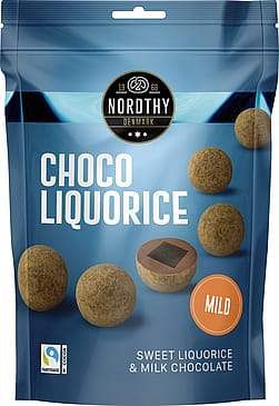 Nordthy Choco Liquorice Mild 110 g