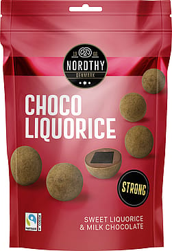 Nordthy Choco Liquorice Strong 110 g