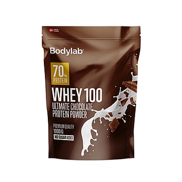 Bodylab Whey Proteinpulver 1 kg Ultimate Chocolate Gold Edition