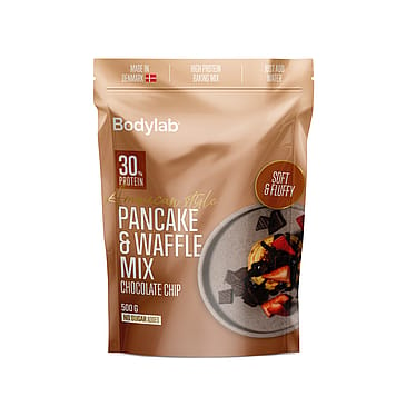 Bodylab Pancake & Waffle Mix Chocolate Chip 500 g