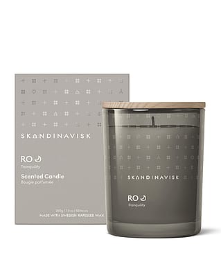 SKANDINAVISK RO Duftlys med Låg 200 g
