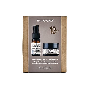 ECOOKING Day Cream & Hyaluronic Jubilæum Set 25 ml x 15 ml x 10 ml