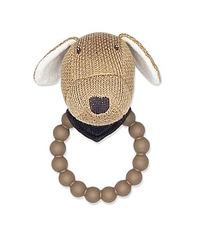 SMALLSTUFF Rangle, silikone Knitted Dog Nature