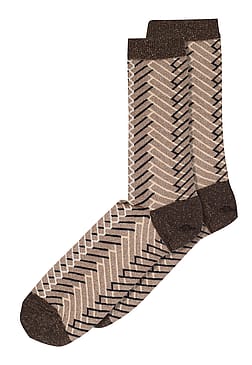 mp Woman Alice Glitter Socks Brown Sienna 37/38