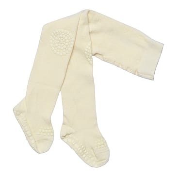 GoBabyGo Kravle Strømpe Merino Uld Snow Flake 6-12 mdr.