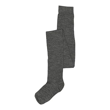 mp Woman Uld/silke Strømpebukser Grey Melange M