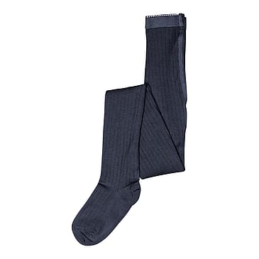 MPkids Uld Rib Strømpebuks Navy (807) 100