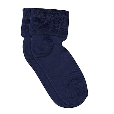 MPkids Bomulds Baby Strømpe Navy (807) 15/16