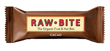 Rawbite Frugt- og nøddebar Glutenfri Ø Cacao 50 g