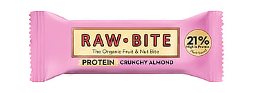 Rawbite Proteinbar Glutenfri Ø Crunchy Almond 45 g