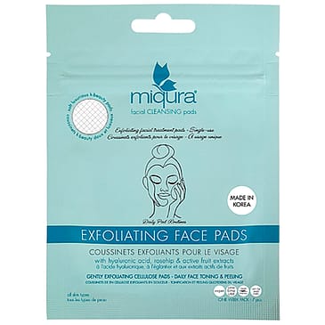 MIQURA Exfoliating Face Pads 7 stk