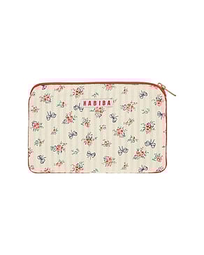 HABIBA Little Bow Mini Clutch Vanilla