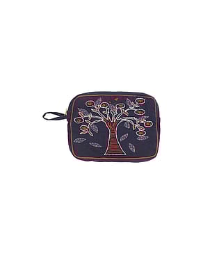 HABIBA Bohemia Makeup Clutch Indigo