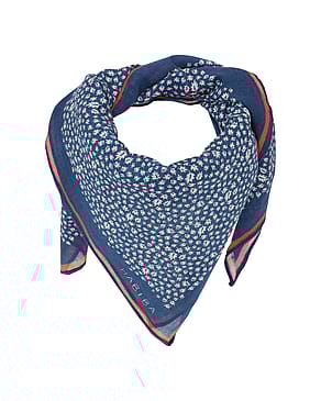 HABIBA Autumn Leaf Bandana Indigo