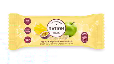 True Gum Snackbar Mango og Passionsfrugt 40 g