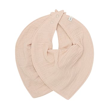 Pippi Bib Muslin 2-pak Doeskin