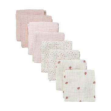 Pippi Stofble 8-pak Rose Dust - 65x65 cm