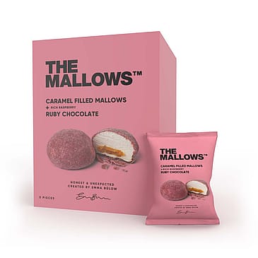 The Mallows Marshmallow Caramel Filled Ruby Chocolate
