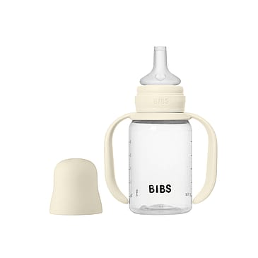BIBS Baby Sippy Bottle Spout Silicone Ivory 150 ml