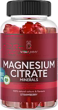 VitaYummy Magnesium Citrate Strawberry 60 stk.