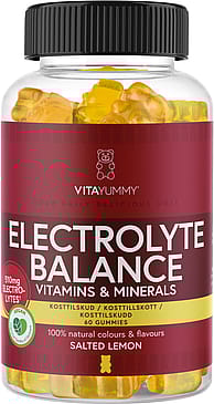 VitaYummy Electrolyte Balance Salted Lemon 60 stk.