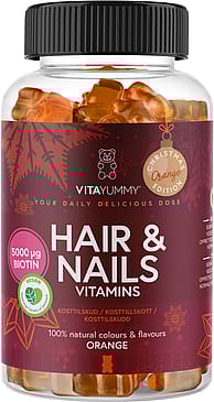 VitaYummy Hair & Nails Orange 60 stk