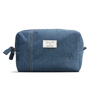 Gillian Jones Rummelig Toilettaske Blå denim Blå denim