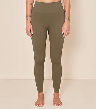 Moonchild Soft Rib Seamless Legging Olive XS