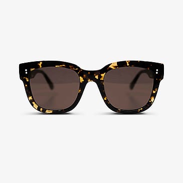 MESSYWEEKEND Liv Solbriller Tortoise Brown