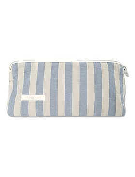 Studio Feder Celia Mini Toilettaske Pale Blue Stripe