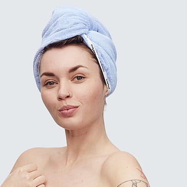 Hairlust Bamboo Hair Towel Wrap Mocha
