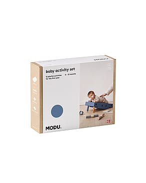 MODU Baby Motoriksæt Deep Blue/Sky Blue