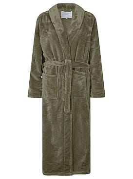 Rosemunde Lang Fleece Kåbe Dusty Olive  Str. L Dusty Olive L