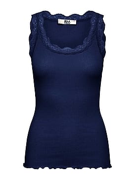 Rosemunde Lace Tank Top Navy S