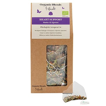 Organic Blends By Heidi Heart Support Te Ø 90 g