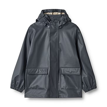 WHEAT Rainwear Ollo Jacket Ink Str 152/12 år