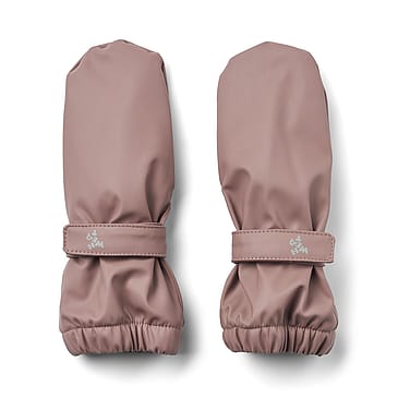 WHEAT Rain Mittens Rily Dusty Lilac Str L/ 3-5 år