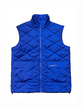 Cartel Copenhagen Coast Recycled Quilted Vest CCBlue L