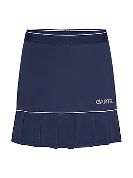 Cartel Copenhagen Smash It 2-In-1 Pleated Skirt Ocean M