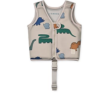 LIEWOOD Dove Swim Vest Dinosaurs / Mist 11-15 Kg