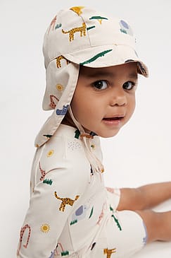 LIEWOOD Thor Baby Swim Jumpsuit Safari Sandy Mix 56