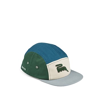 LIEWOOD Rory Printed Cap Blue Fog Multi Mix 49
