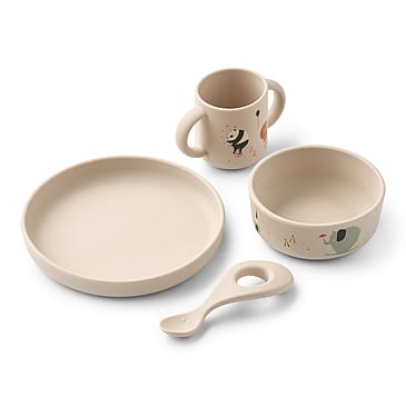 LIEWOOD Vivi Printed Tableware Set Circus / Sandy