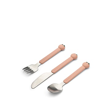 LIEWOOD Tove Peach Cutlery Set Universe / Classic Navy